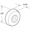 Prime-Line 3/4 in. Clear Vinyl, Shower/Tub Enclosure Anti-Slam Bumpers (4 Pack) M 6119 - alternate 2